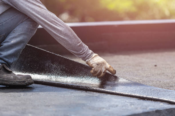 Professional Emergency Waterproofing technician working in Rensselaer, IN